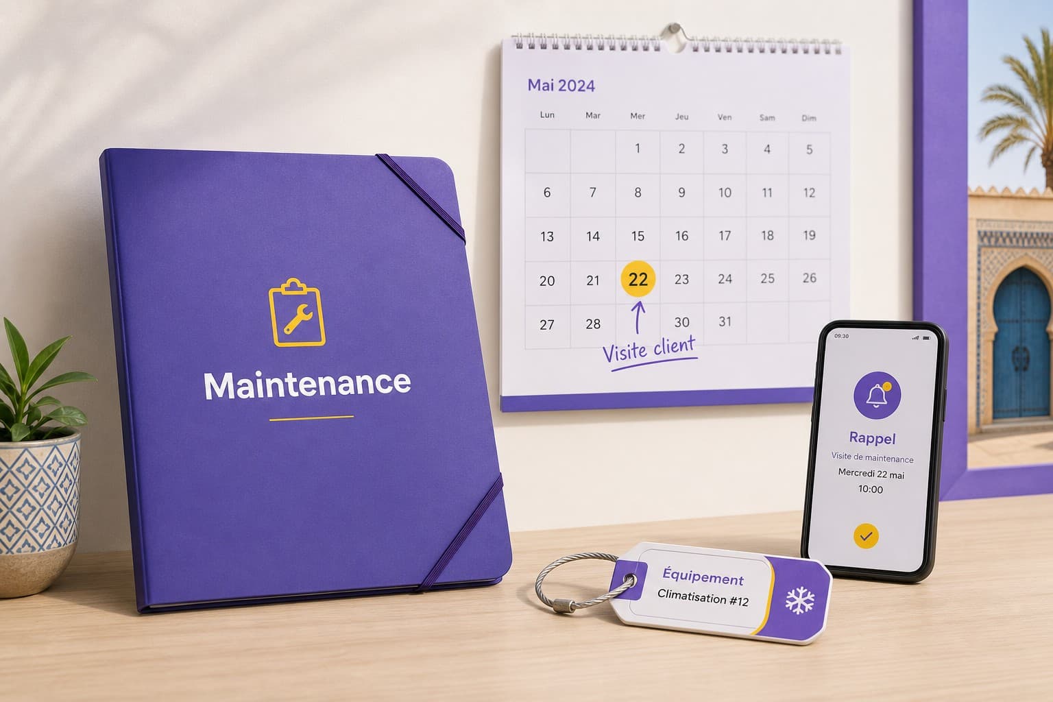 Maintenance préventive : planifier vos visites sans oublier un client